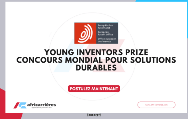 Young Inventors Prize 2027 – Concours mondial pour solutions durables