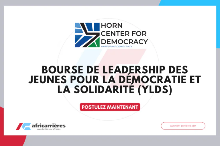 Youth Leadership for Democracy and Solidarity Scholarship
