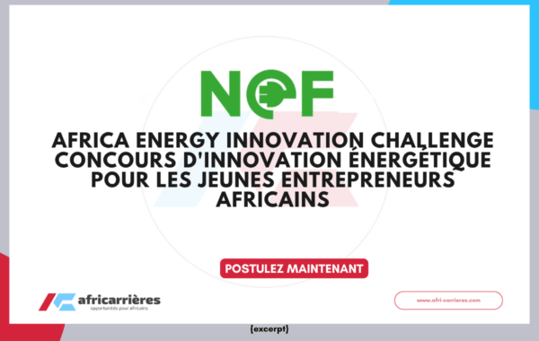 11th africa energy innovation challenge 2026 un concours d'innovation énergétique pour les jeunes entrepreneurs africains