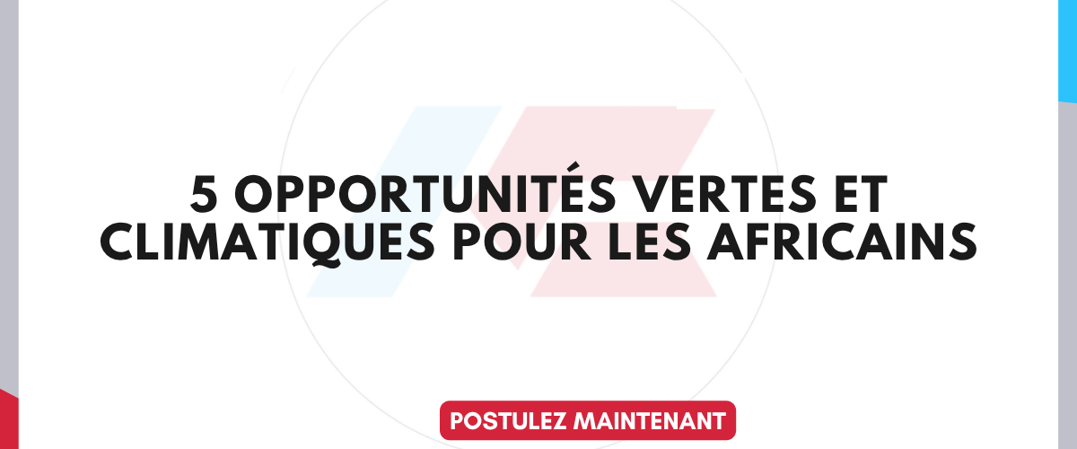 5 Opportunités vertes et climatiques pour les Africains en 2026