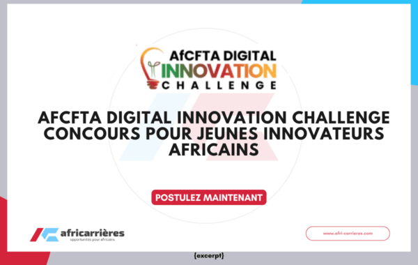 AfCFTA Digital Innovation Challenge 2026 – Concours pour jeunes innovateurs africains