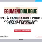 Appel à candidatures pour le 2e dialogue Egumeni sur l’égalité de genre