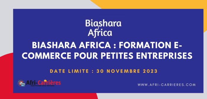 Biashara Africa : formation E-Commerce pour petites entreprises