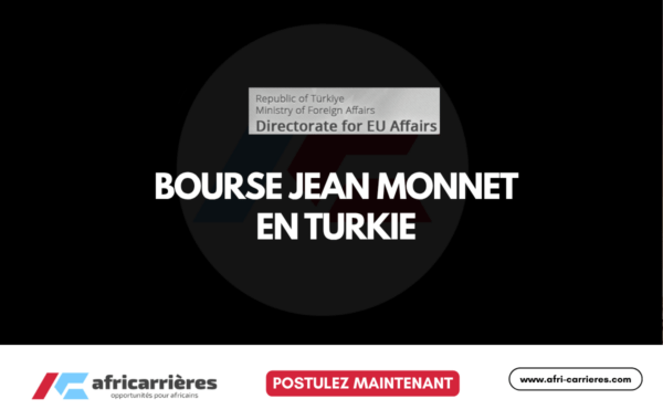 Bourse Jean Monnet en Turkie 2027