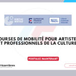 Bourses de mobilité pour artistes et professionnels de la culture 2026