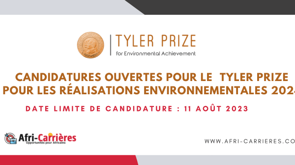 Candidatures ouvertes pour le Tyler prize pour les realisations environnementales 2024 1