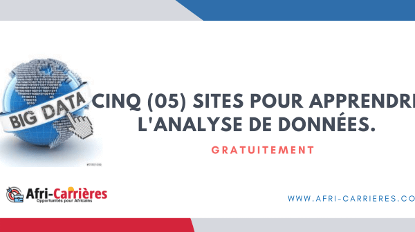 Cinq 05 sites pour apprendre lanalyse de donnees 1