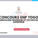 Concours d’entrée à l’École Nationale Polytechnique (ENP) – Togo 2026