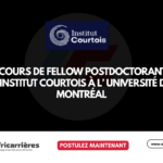 Concours de Fellow Postdoctorants de l’Institut Courtois 2026 – Université de Montréal