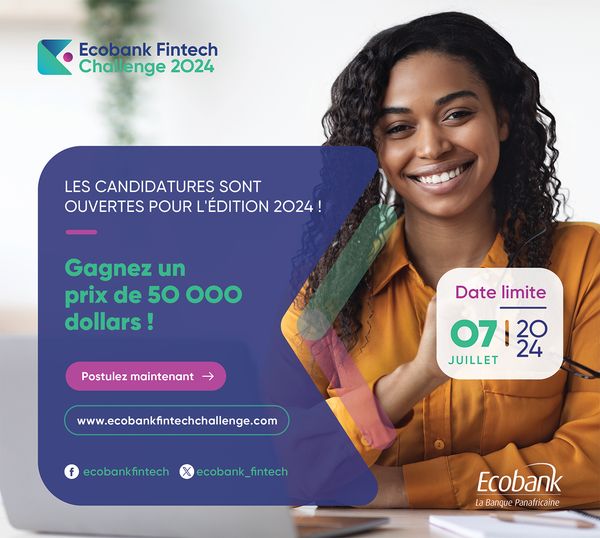 Ecobank Fintech Challenge 2024 pour gagner jusqu'à 50 000 $