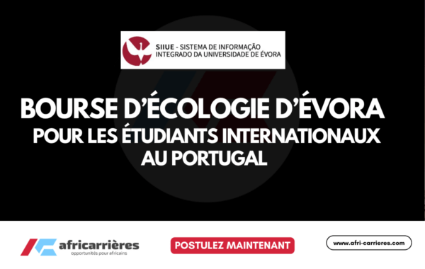 Évora Ecology Scholarship 2027 au Portugal pour étudiants étrangers