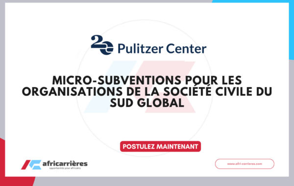 Global South Civil Society Microgrants 2026 pour organisations de la société Civile