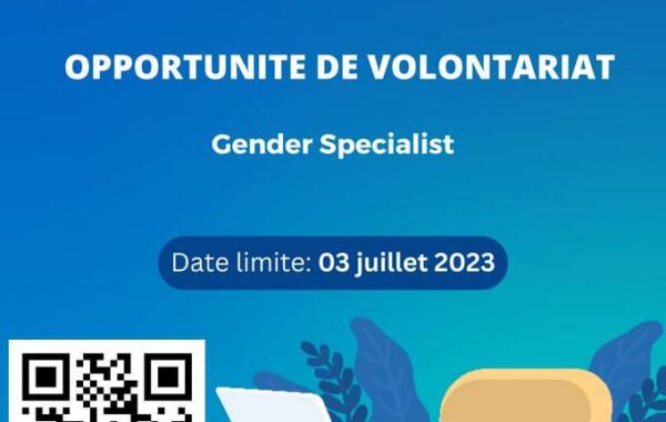 Opportunite de volontariat VNU international Specialiste Genre 1