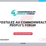 Postulez pour le Commonwealth People’s Forum 2026