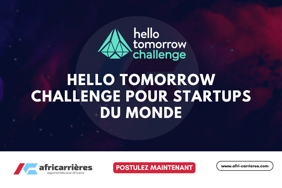 Hello Tomorrow Challenge 2025 pour startups du monde