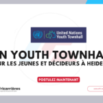 Appel à candidatures pour un financement de participation au UN Youth Townhall 2026