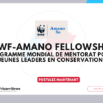 WWF-Amano Fellowship 2027 : Programme mondial de mentorat pour jeunes leaders en conservation