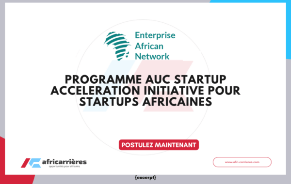 programme AUC Startup Acceleration Initiative pour startups africaines 2026