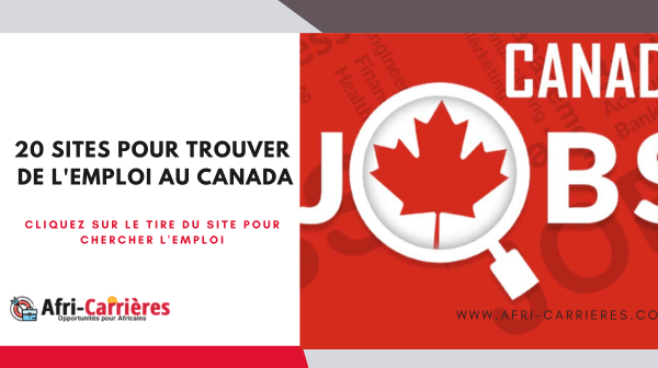 20 Sites pour trouver de lemploi au Canada