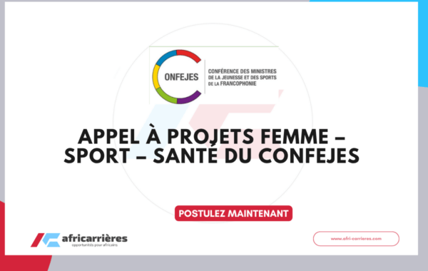 Appel à projets Femme Sport Santé du CONFEJES 2026