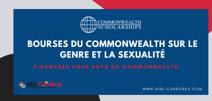 Bourses du Commonwealth sur le genre et la sexualité pour professionnels en milieu de carrière