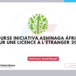 Bourse Iniciativa Ashinaga África pour une licence à l’étranger 2026