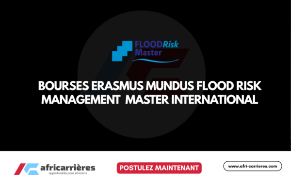 Master conjoint Erasmus Mundus Master FloodRiskMaster 2027-2029