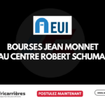 Bourses Jean Monnet 2027-2028 au Centre Robert Schuman