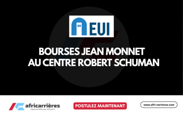 Bourses Jean Monnet 2027-2028 au Centre Robert Schuman