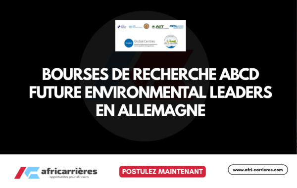 Bourse de recherche ABCD Future Environmental Leaders 2027 en Allemagne