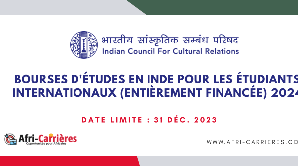 Bourses detudes en Inde pour les etudiants internationaux entierement financee 2024 1 1