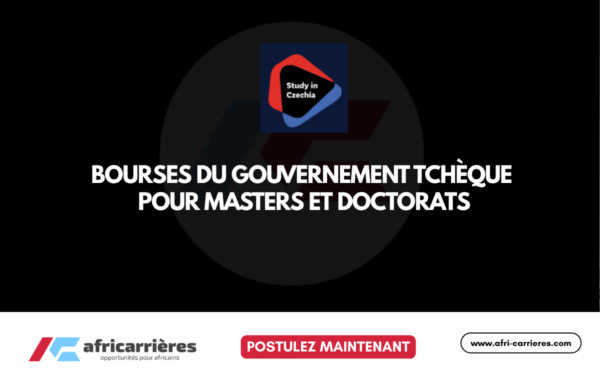 Bourses du gouvernement tchèque 2027-2028 pour Masters et Doctorats