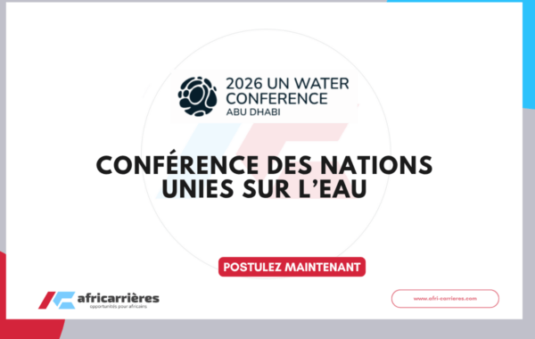 Conférence des Nations Unies sur l’eau 2026