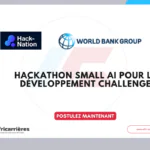 Hackathon Small AI pour le Développement 2026 – Challenge mondial de la Banque mondiale