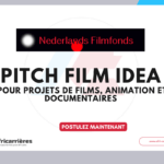 Pitch Film Idea 2026 Opportunité pour projets de films, animation et documentaires