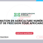 Formation en agriculture numérique et de précision pour africains 2026