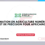 Formation en agriculture numérique et de précision pour africains 2026