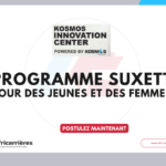 Appel à candidature au programme SUXETT 2026 du Kosmos Innovation Center Sénégal