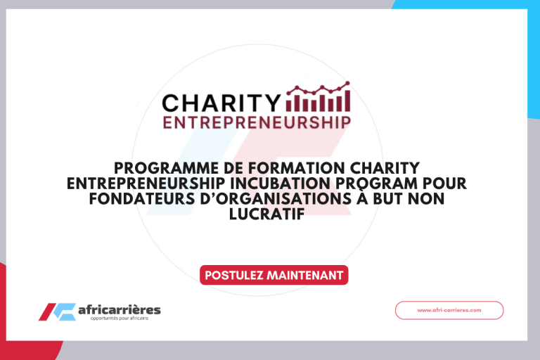 Programme de formation Charity Entrepreneurship Incubation Program 2025