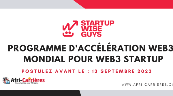 Programme dacceleration Web3 mondial pour web3 startup 1