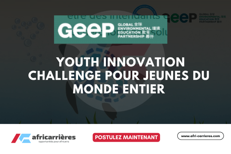 Youth Innovation Challenge pour jeunes du monde entier