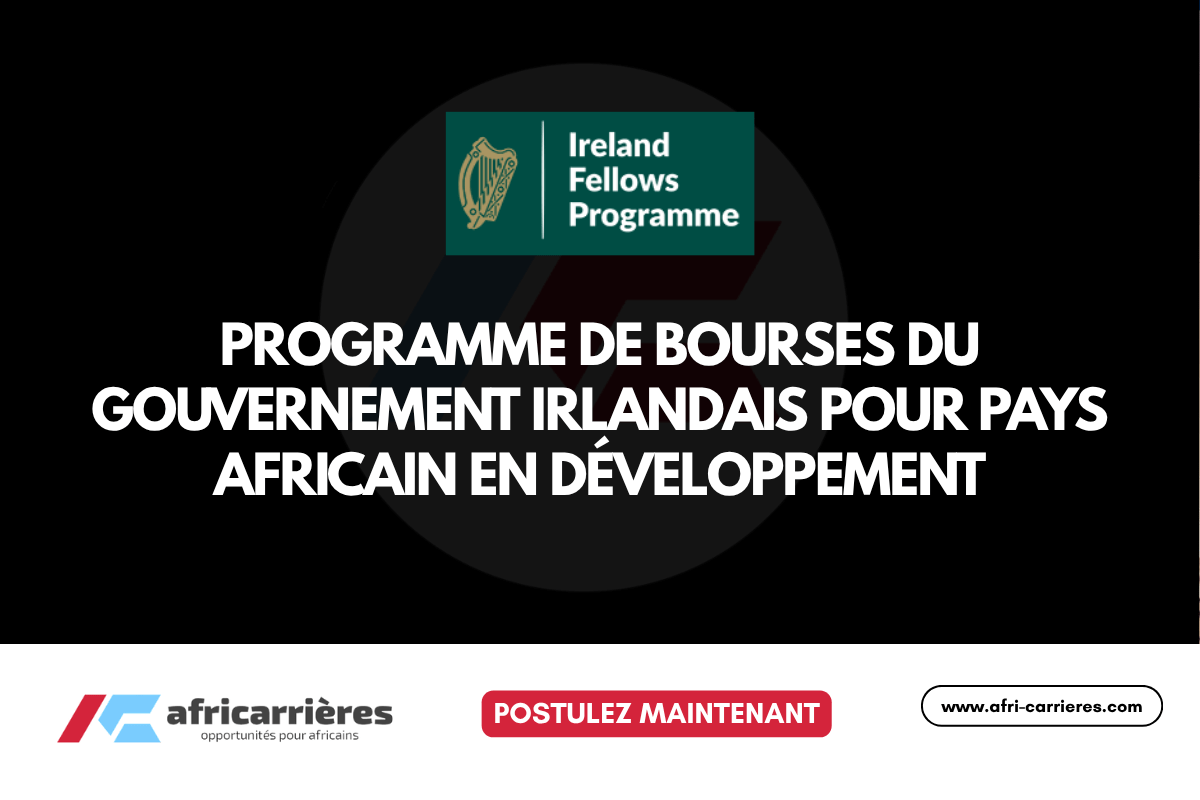 Programme de bourses Ireland Fellows Programme 2027/2028