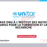 Opportunité de stage au sein de l’ONU : en finance et budget  (UNITAR)
