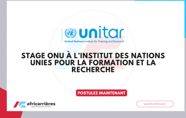 Stage UNITAR 2026 en en finance et budget à Genève