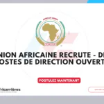 L’Union africaine recrute – Deux postes de direction ouverts