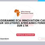 ECA Innovation Café 2026 : appel aux solutions africaines fondées sur l’IA