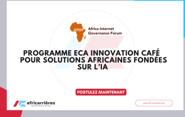 programme ECA Innovation Café POUR solutions africaines fondées sur l’IA 2026