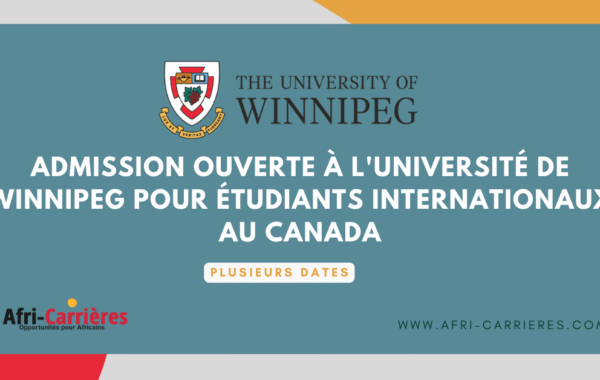 Admission Universite de Winnipeg 1