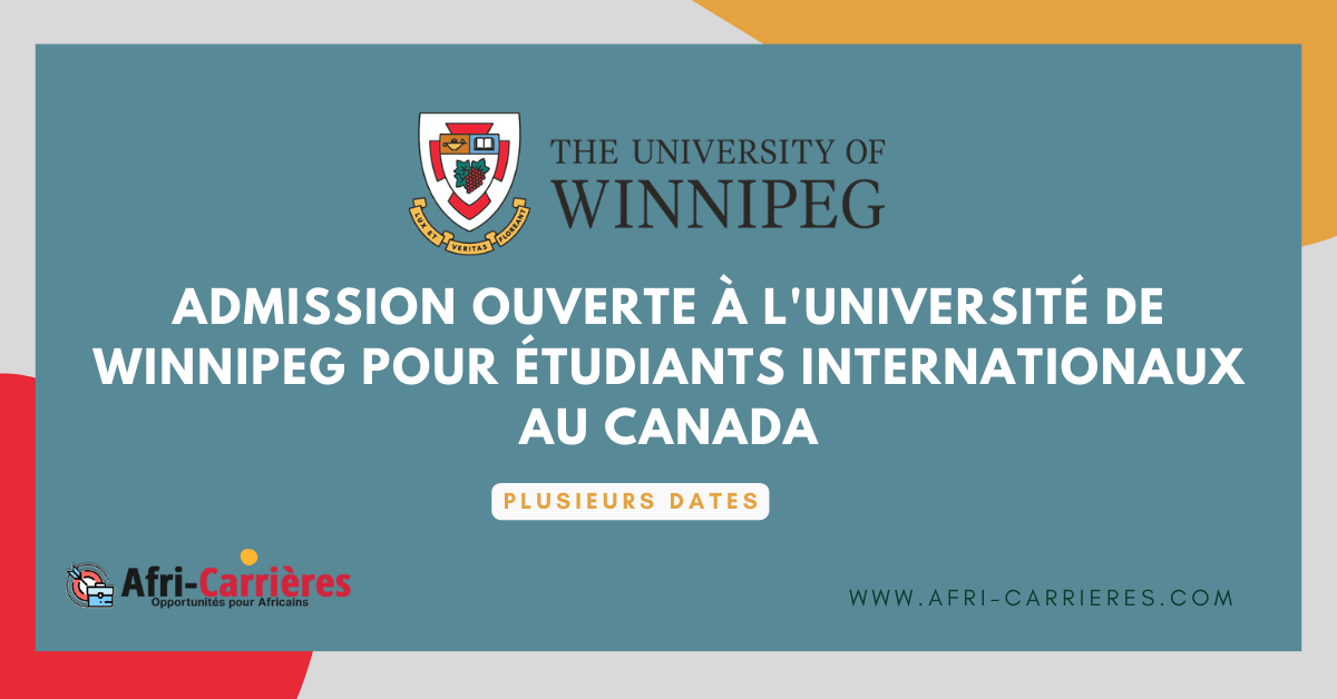 Admission Université de Winnipeg