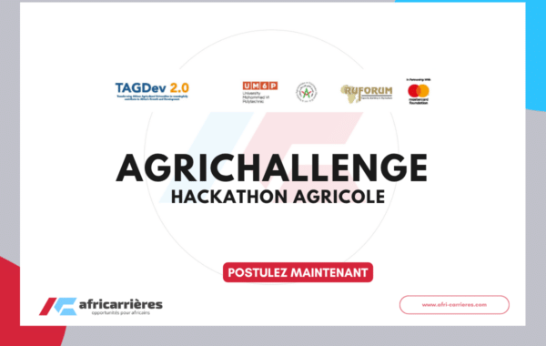 AgriChallenge 2026-2027 - 6ᵉ édition du hackathon agricole au Maroc